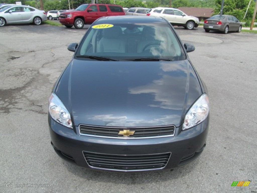 2011 Impala LTZ - Cyber Gray Metallic / Gray photo #12