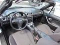 Black 2003 Mazda MX-5 Miata Roadster Interior Color