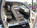 Medium Parchment 2001 Ford F150 XLT SuperCab 4x4 Interior Color