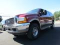 Toreador Red Metallic 2001 Ford Excursion Limited 4x4