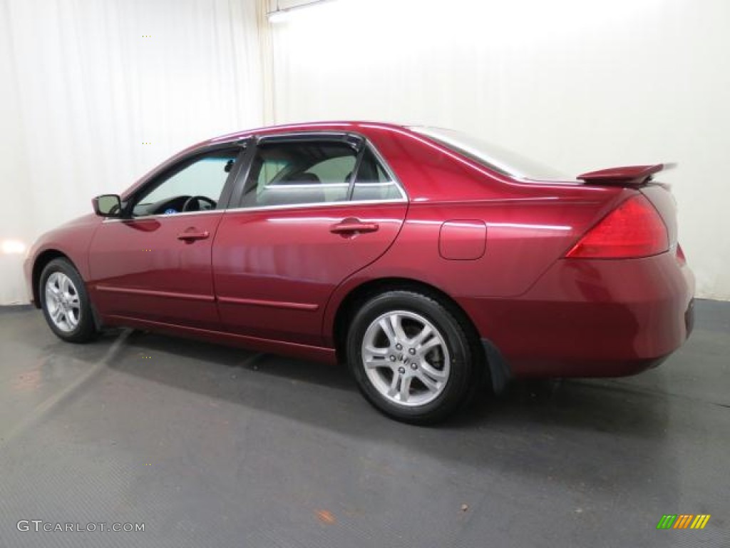 Redondo Red Pearl 2006 Honda Accord SE Sedan Exterior Photo #66833057