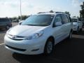 2007 Arctic Frost Pearl White Toyota Sienna XLE AWD  photo #2