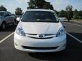 2007 Arctic Frost Pearl White Toyota Sienna XLE AWD  photo #3