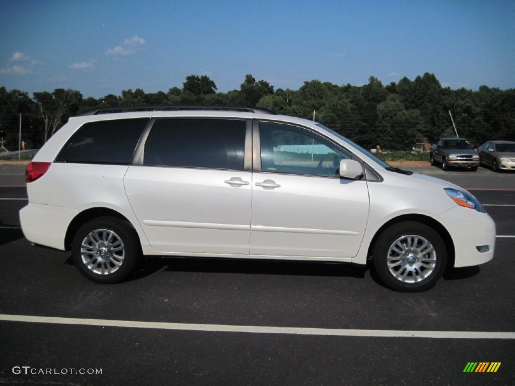 Arctic Frost Pearl White 2007 Toyota Sienna XLE AWD Exterior Photo #66833294
