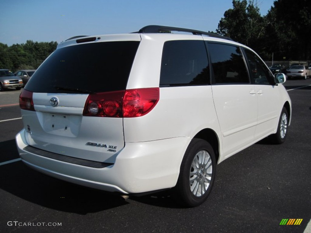 Arctic Frost Pearl White 2007 Toyota Sienna XLE AWD Exterior Photo #66833318