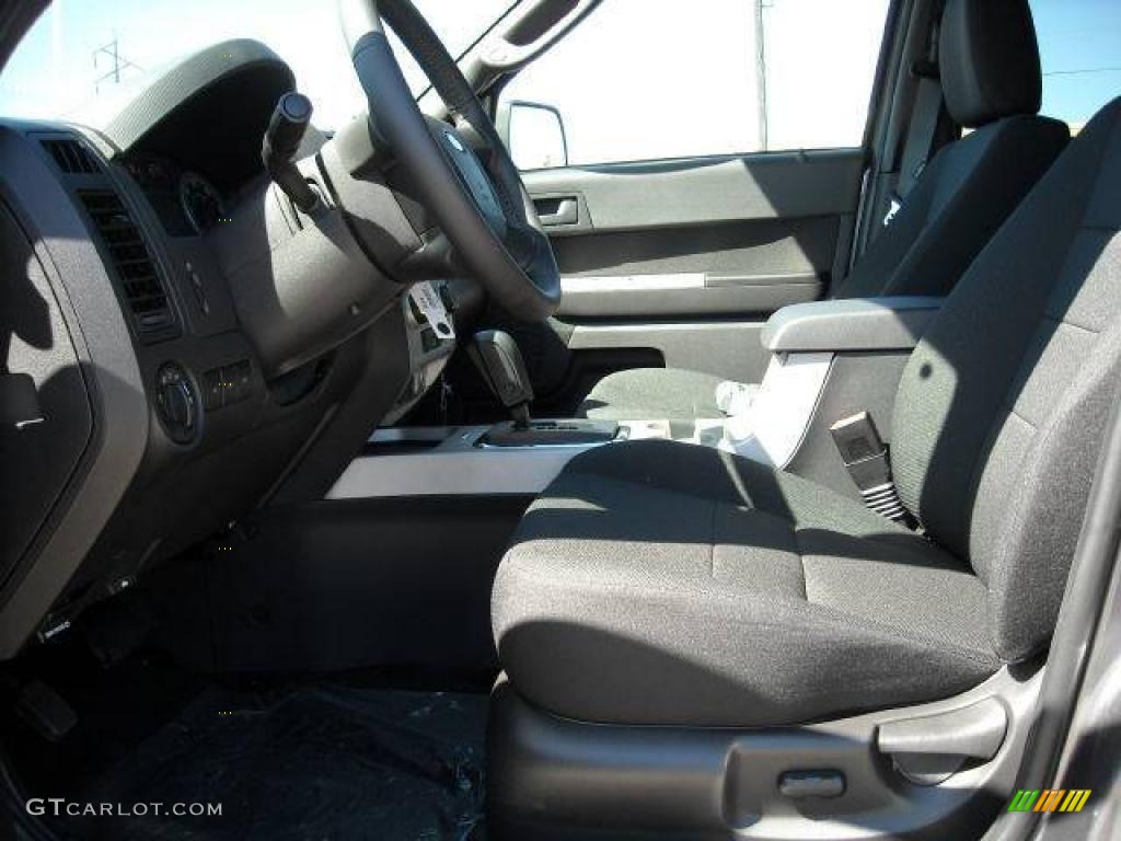 2009 Escape XLT - Sterling Grey Metallic / Charcoal photo #4