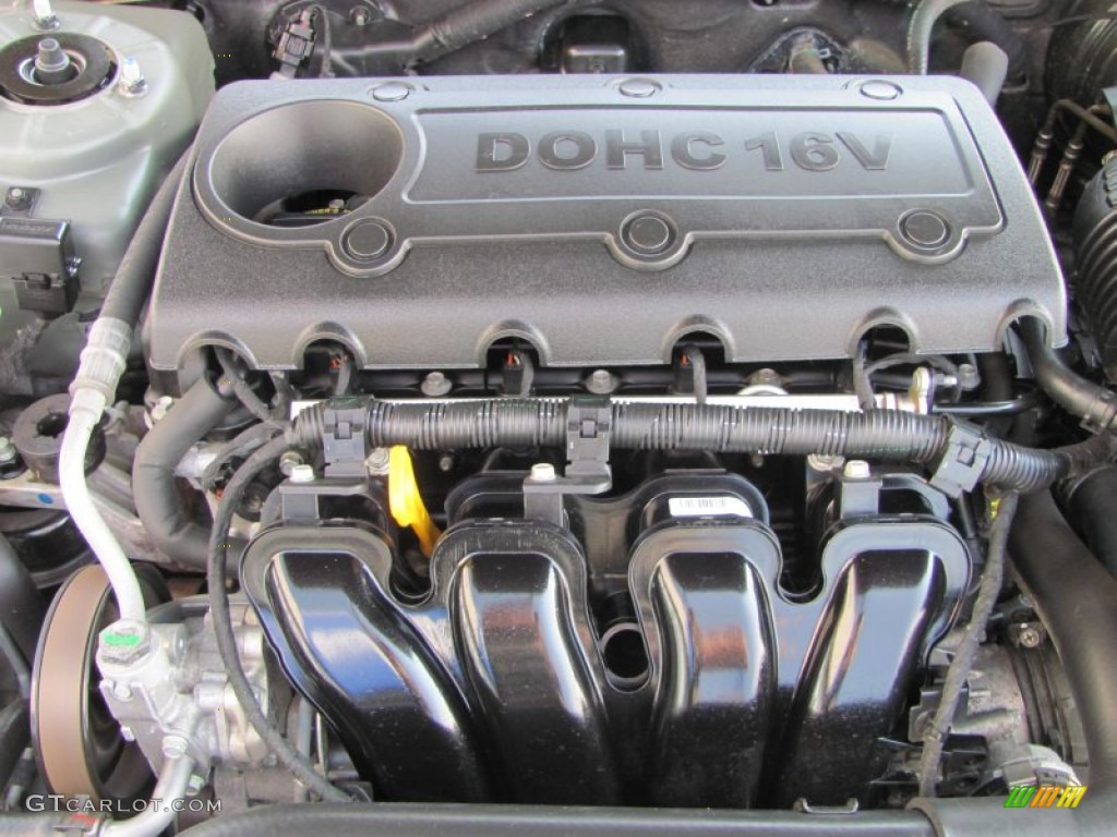 2010 Hyundai Sonata GLS 2.4 Liter DOHC 16-Valve CVVT 4 Cylinder Engine Photo #66833849