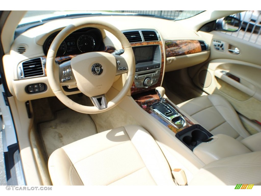 Caramel Interior 2008 Jaguar XK XK8 Coupe Photo #66833864
