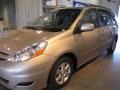 2010 Silver Shadow Pearl Toyota Sienna XLE  photo #2