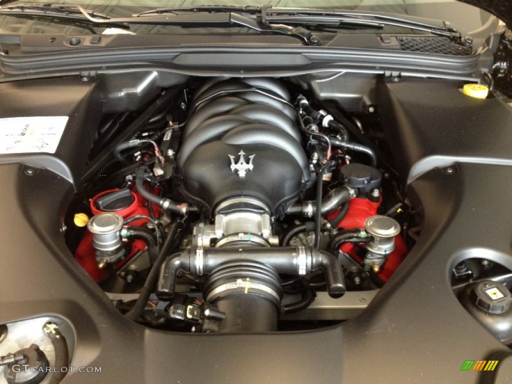 2012 Maserati GranTurismo Convertible GranCabrio 4.7 Liter DOHC 32-Valve VVT V8 Engine Photo #66834276