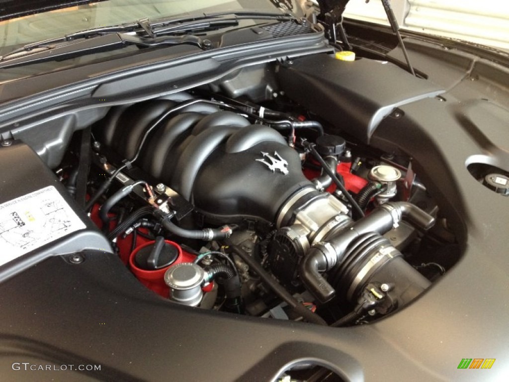 2012 Maserati GranTurismo Convertible GranCabrio 4.7 Liter DOHC 32-Valve VVT V8 Engine Photo #66834284
