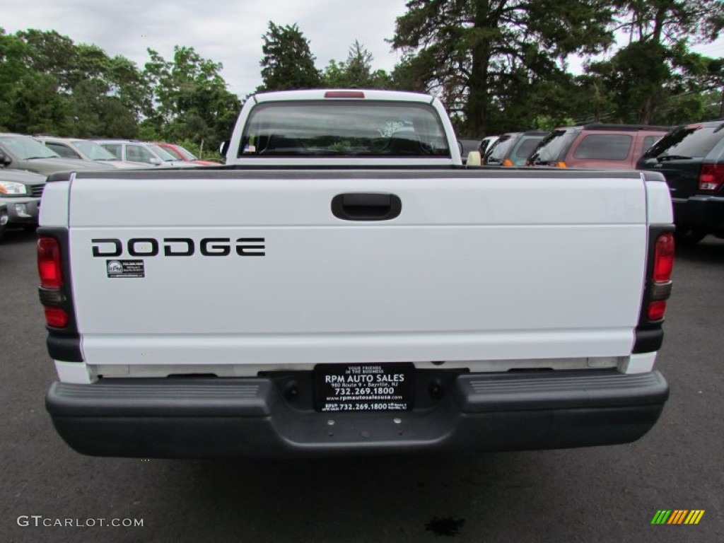 2001 Ram 1500 Regular Cab - Bright White / Mist Gray photo #8