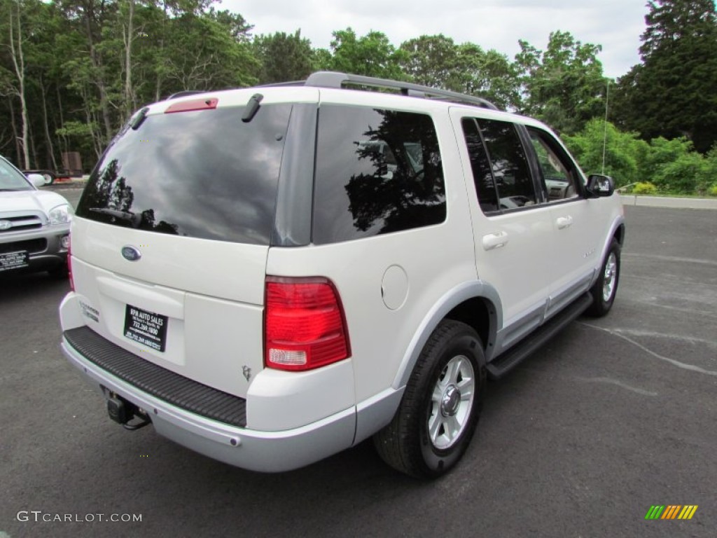 2002 Explorer Limited 4x4 - White Pearl / Medium Parchment photo #7