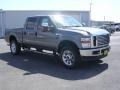 Sterling Grey Metallic - F350 Super Duty Lariat Crew Cab 4x4 Photo No. 8
