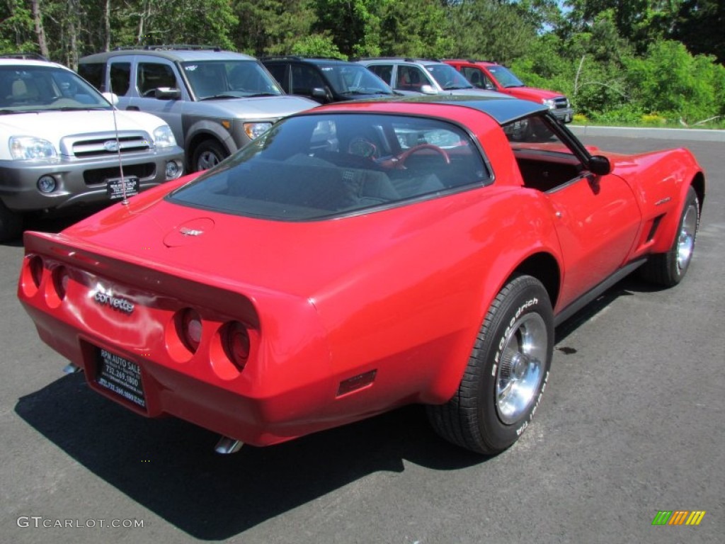 1982 Corvette Coupe - Red / Dark Red photo #13