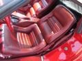 Dark Red Front Seat Photo for 1982 Chevrolet Corvette #66835831