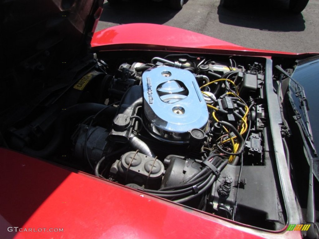 1982 Chevrolet Corvette Coupe 350 cid OHV 16-Valve V8 Engine Photo #66835922