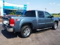 2008 Stealth Gray Metallic GMC Sierra 1500 SLE Crew Cab 4x4  photo #3