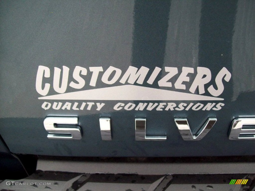 2012 Silverado 1500 LT Crew Cab 4x4 - Blue Granite Metallic / Ebony photo #29