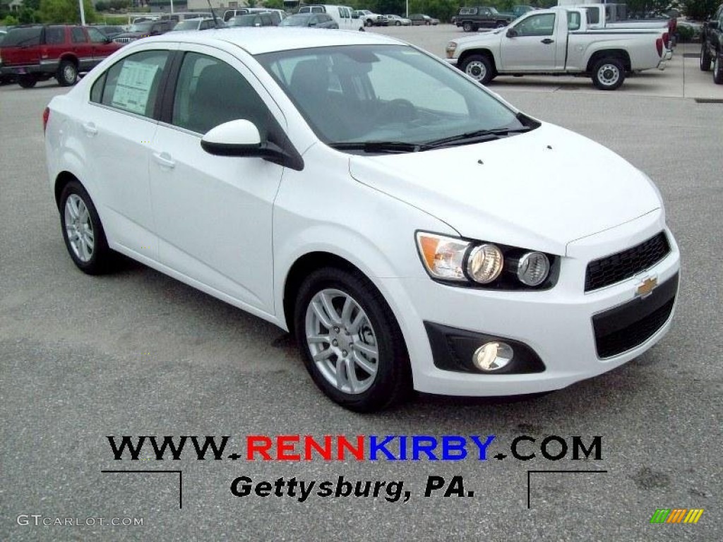 Summit White Chevrolet Sonic