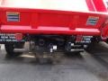 2009 Red Ford F350 Super Duty XL Regular Cab Chassis Dump Truck  photo #13