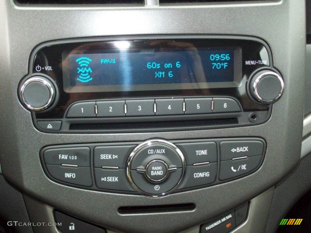 2012 Sonic LT Sedan - Summit White / Jet Black/Dark Titanium photo #8