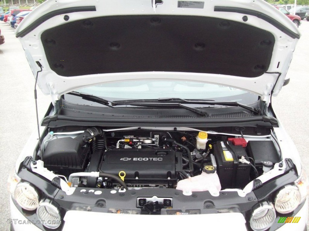 2012 Sonic LT Sedan - Summit White / Jet Black/Dark Titanium photo #16