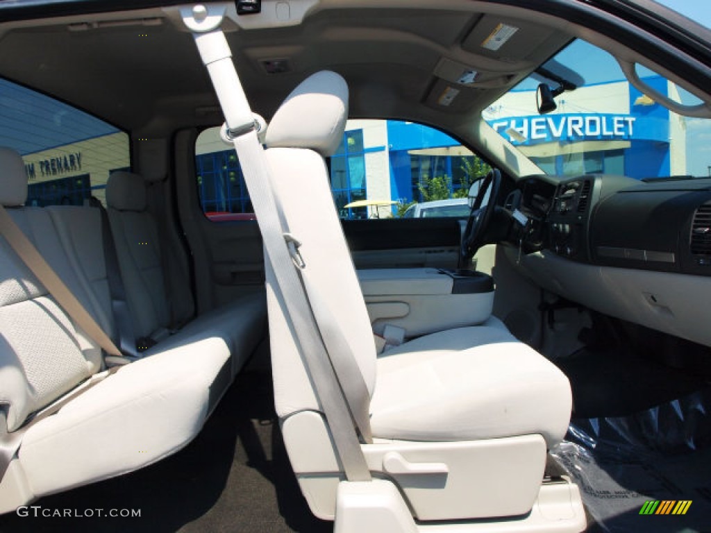 2008 Silverado 1500 LT Extended Cab - Dark Cherry Metallic / Light Titanium/Ebony Accents photo #9