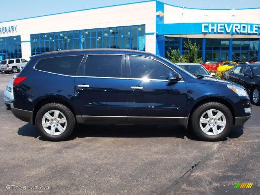 2010 Traverse LT - Dark Blue Metallic / Ebony photo #1