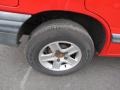 2003 Medium Red Metallic Chevrolet Tracker 4WD Hard Top  photo #6