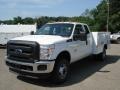 2012 Oxford White Ford F350 Super Duty XL SuperCab 4x4 Commercial  photo #4