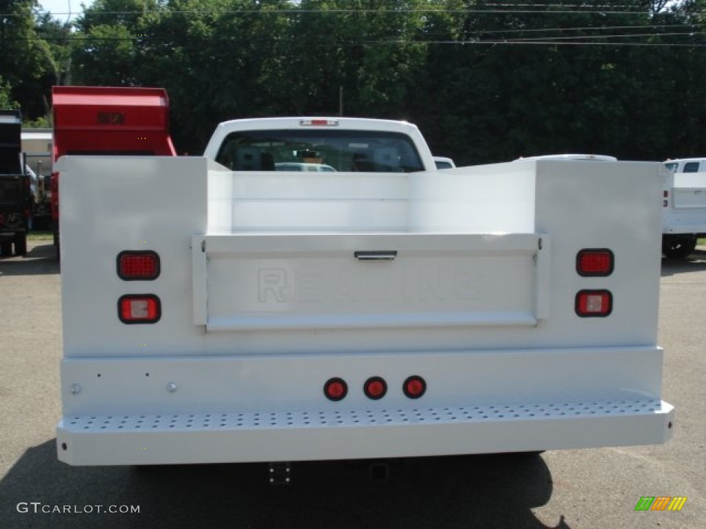 2012 F350 Super Duty XL SuperCab 4x4 Commercial - Oxford White / Steel photo #7