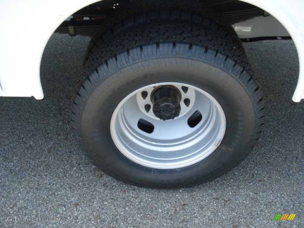 2012 Ford F350 Super Duty XL SuperCab 4x4 Commercial Wheel Photo #66837968