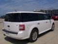 2009 White Platinum Tri-Coat Ford Flex SEL  photo #3