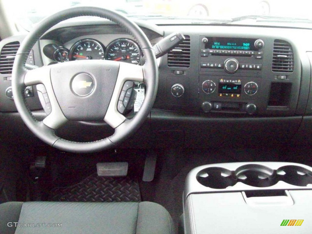 2012 Silverado 1500 LT Crew Cab 4x4 - Blue Topaz Metallic / Ebony photo #7