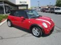 2005 Chili Red Mini Cooper S Convertible  photo #7