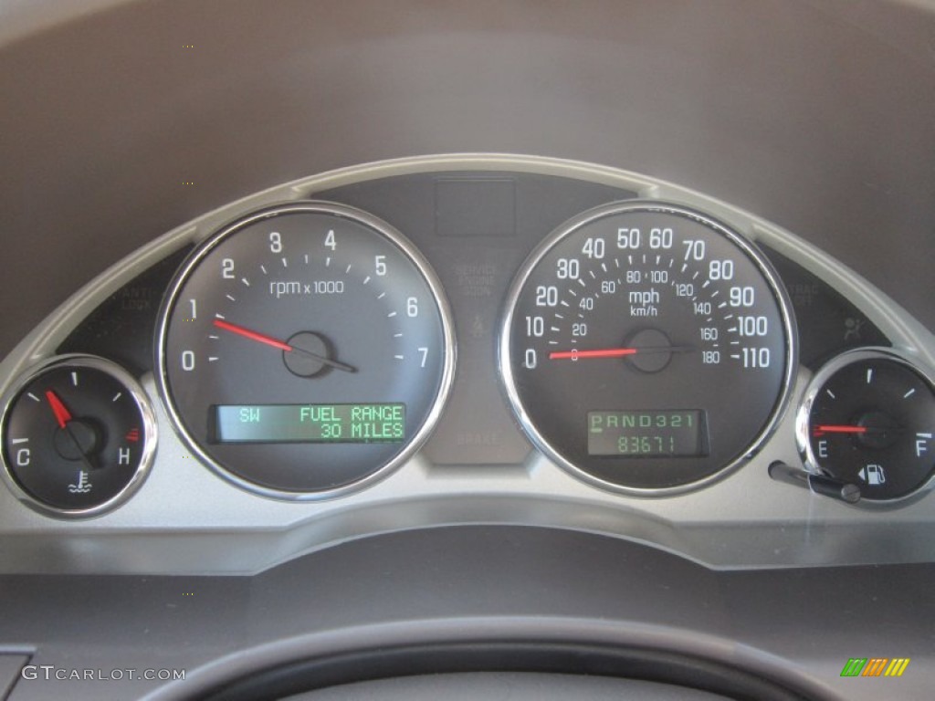 2005 Buick Rendezvous Ultra Gauges Photos