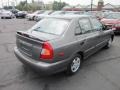 2001 Charcoal Gray Hyundai Accent GL Sedan  photo #7