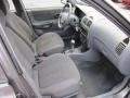 Charcoal Gray - Accent GL Sedan Photo No. 10