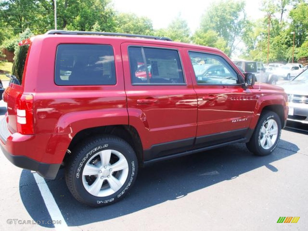 Deep Cherry Red Crystal Pearl 2012 Jeep Patriot Sport 4x4 Exterior Photo #66840485
