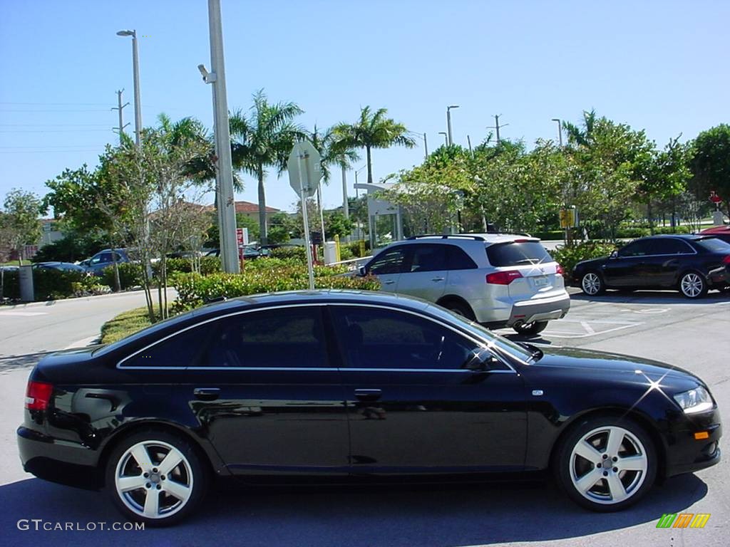 2006 A6 3.2 quattro Sedan - Brilliant Black / Ebony photo #6