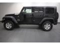 2009 Black Jeep Wrangler Unlimited X 4x4  photo #2