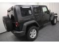 2009 Black Jeep Wrangler Unlimited X 4x4  photo #10