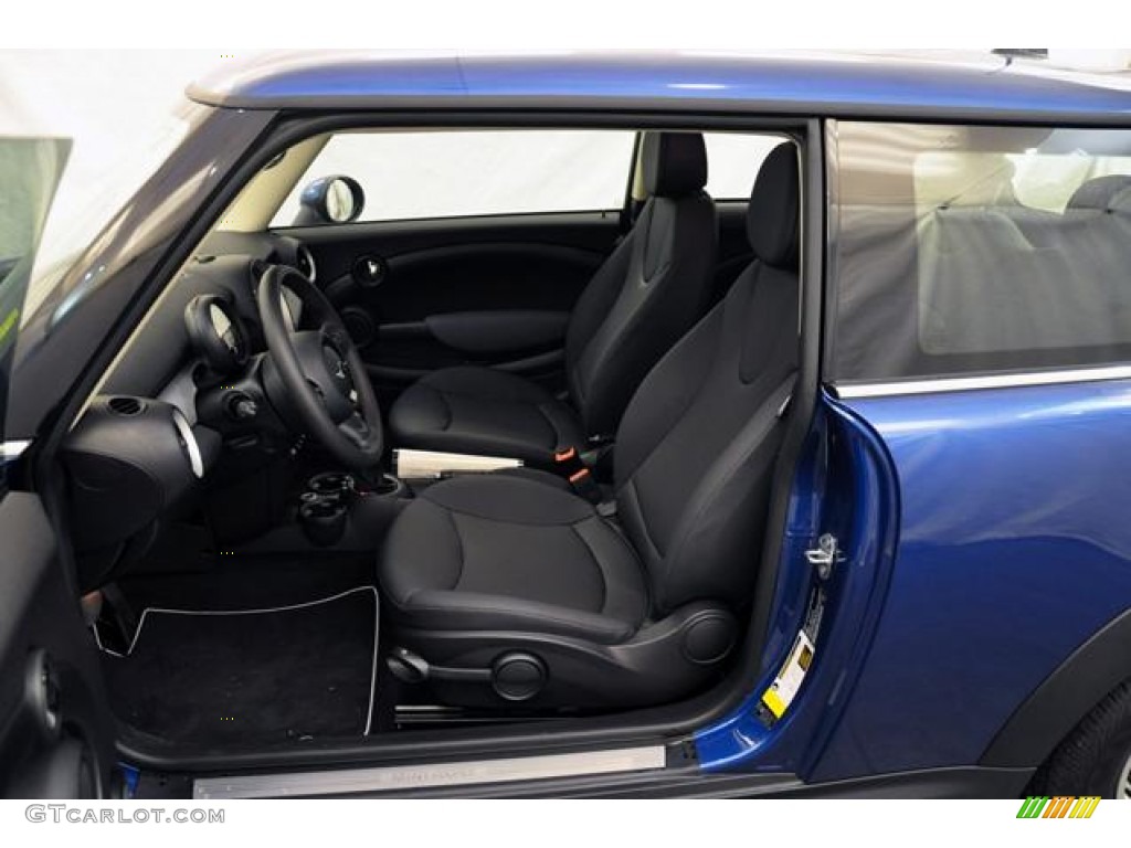 2012 Cooper Hardtop - Lightning Blue Metallic / Carbon Black photo #13