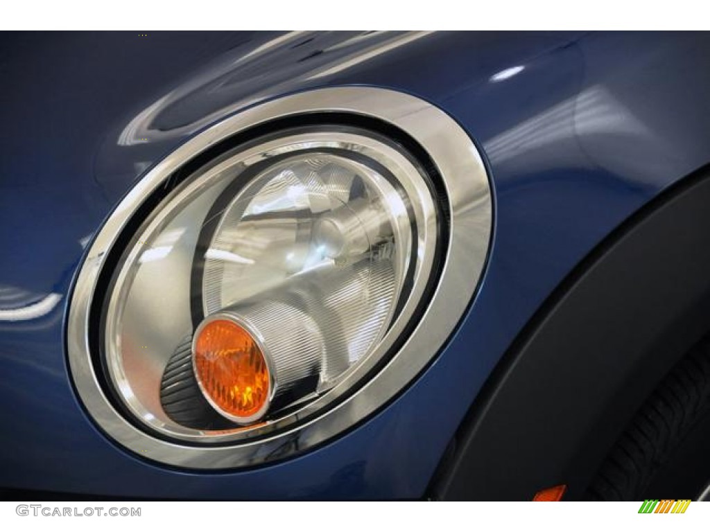 2012 Cooper Hardtop - Lightning Blue Metallic / Carbon Black photo #17