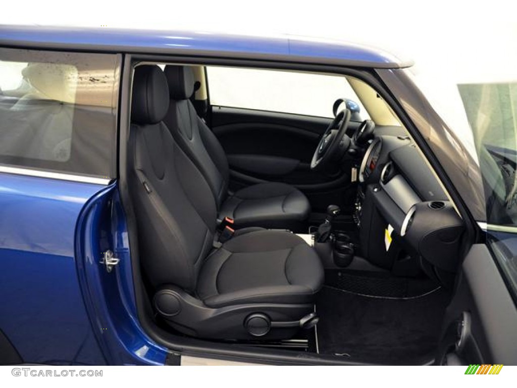2012 Cooper Hardtop - Lightning Blue Metallic / Carbon Black photo #25
