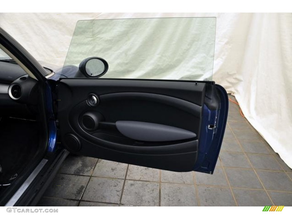 2012 Cooper Hardtop - Lightning Blue Metallic / Carbon Black photo #26