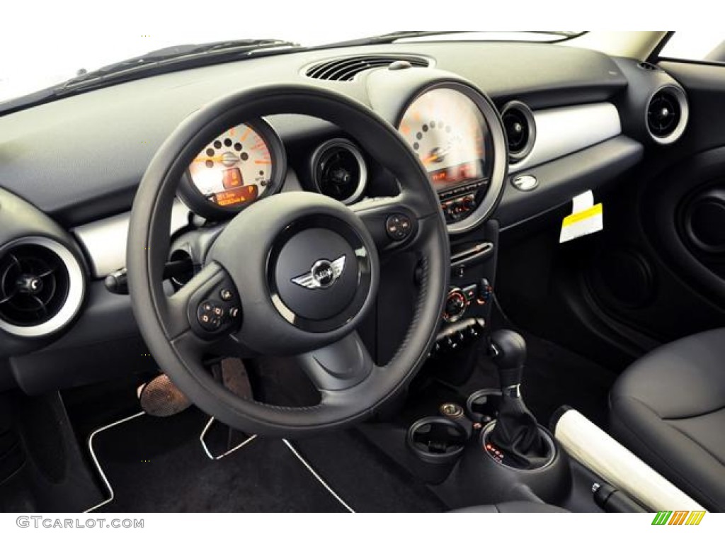 2012 Cooper Hardtop - Lightning Blue Metallic / Carbon Black photo #29