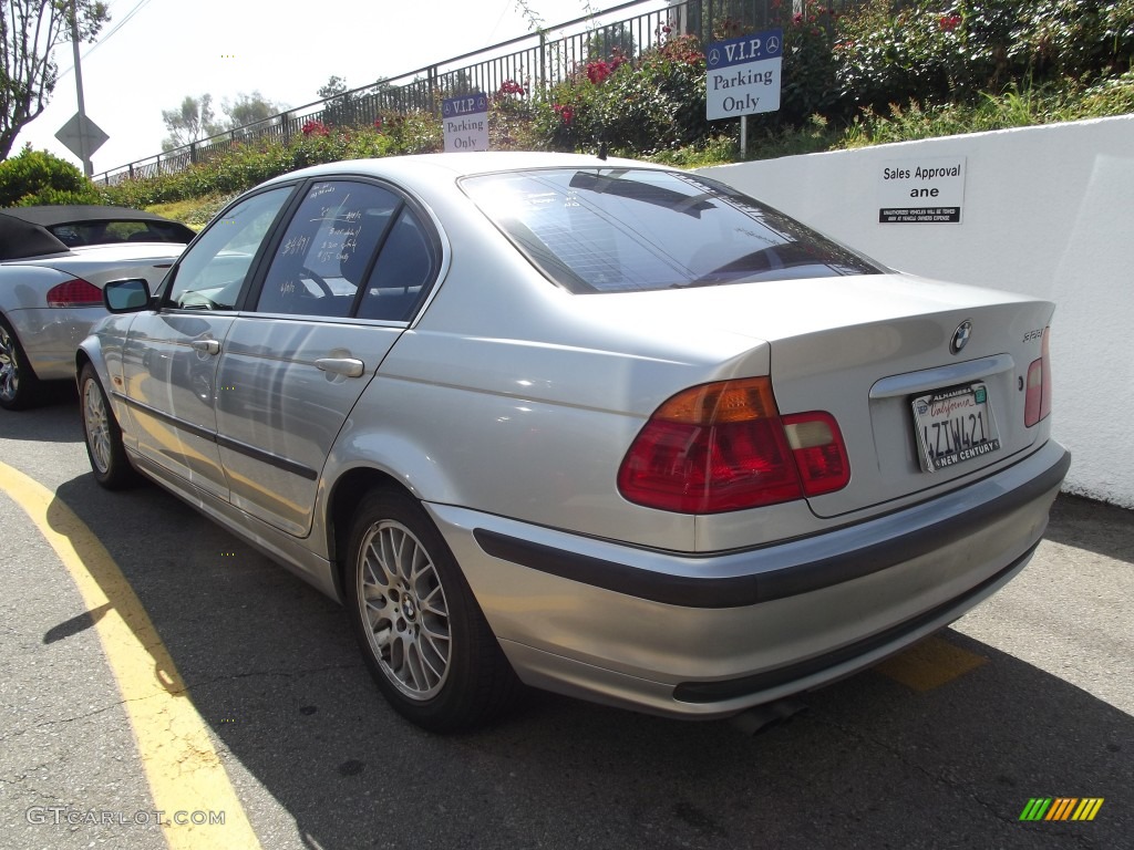 1999 3 Series 328i Sedan - Titanium Silver Metallic / Black photo #2