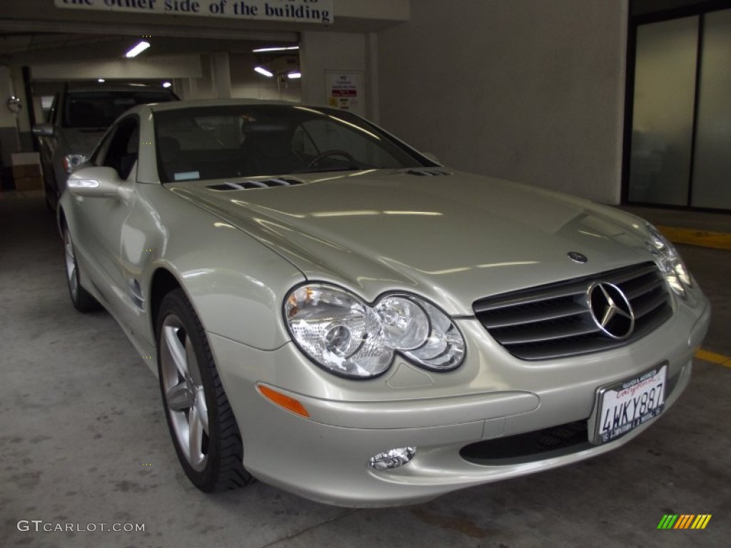 2003 SL 500 Designo Edition Roadster - designo Silver Metallic / designo Charcoal photo #1